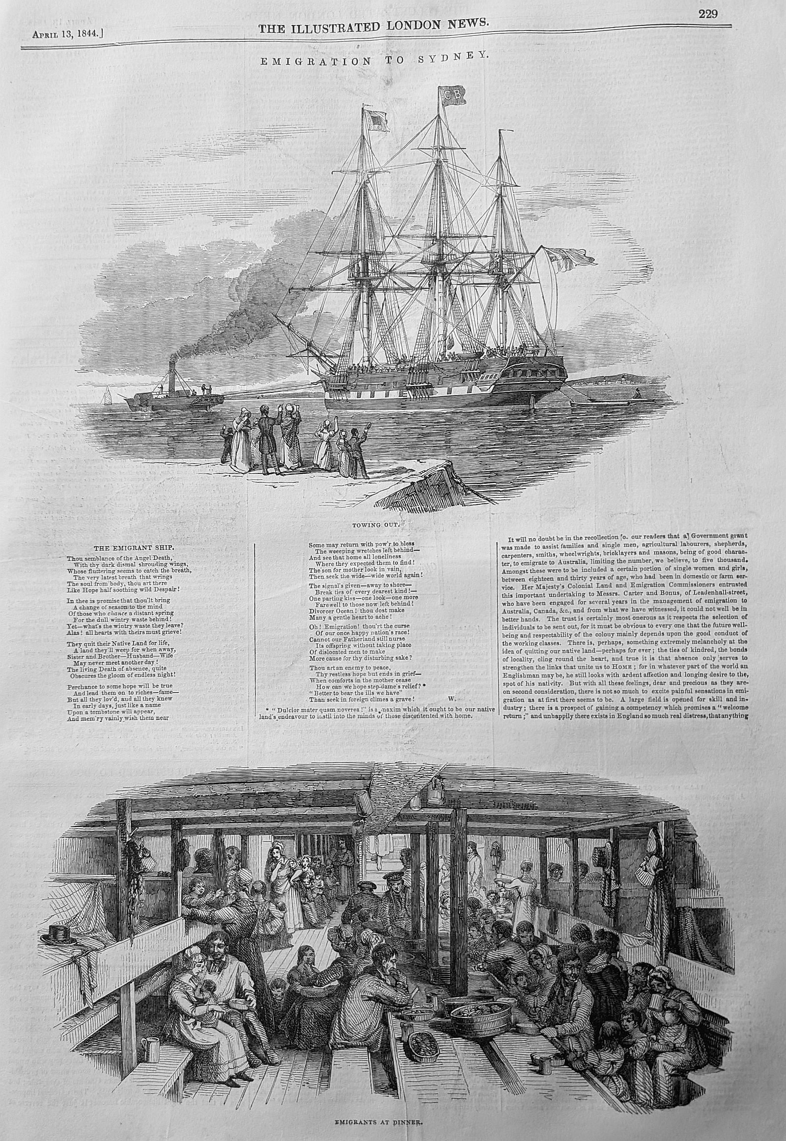 Emigration 1844